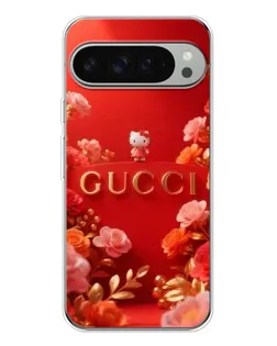 Чехол для Google Pixel 9 Pro XL с картинкой «Gucci — золотой сад»