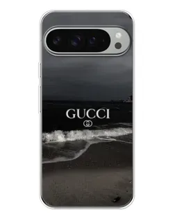Чехол для Google Pixel 9 Pro XL с картинкой «Gucci — морской прибой»