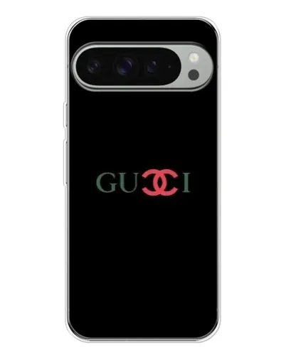 Чехол для Google Pixel 9 Pro XL с картинкой «Gucci — красный градиент»