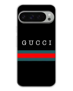 Чехол для Google Pixel 9 Pro XL с картинкой «Gucci — красный пояс»