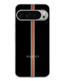 Чехол для Google Pixel 9 Pro XL с картинкой «Gucci — строгая линия»
