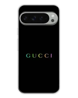 Чехол для Google Pixel 9 Pro XL с картинкой «Gucci — неоновый минимализм»