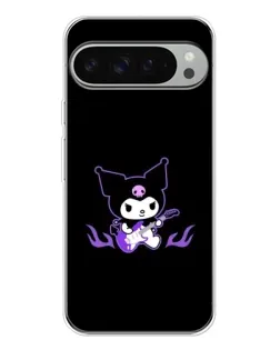 Чехол для Google Pixel 9 Pro XL с картинкой «Электрическая Kuromi»