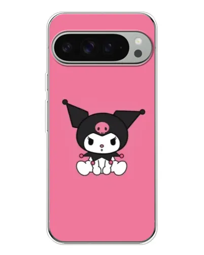 Чехол для Google Pixel 9 Pro XL с картинкой «Хмурая Kuromi»