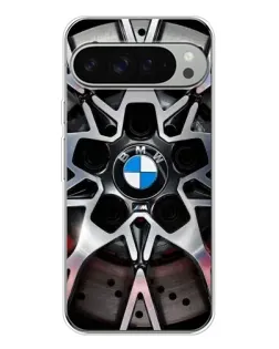 Чохол для Google Pixel 9 Pro XL з картинкою «BMW — деталь диска»