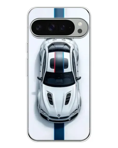 Чехол для Google Pixel 9 Pro XL с картинкой «Вид сверху — BMW M»