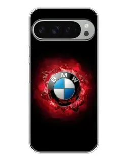 Чехол для Google Pixel 9 Pro XL с картинкой «Логотип BMW — вспышка»
