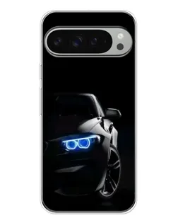 Чехол для Google Pixel 9 Pro XL с картинкой «BMW — ночной взгляд»