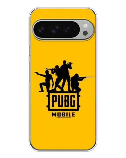 Чехол для Google Pixel 9 Pro XL с картинкой «BMW M-Power — карбон»