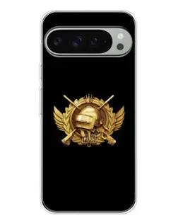 Чохол для Google Pixel 9 Pro XL з картинкою «PUBG — помаранчевий градієнт»