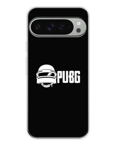 Чехол для Google Pixel 9 Pro XL с картинкой «PUBG — классический лого»