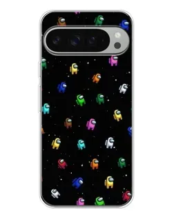 Чохол для Google Pixel 9 Pro XL з картинкою «Екіпаж Among Us»
