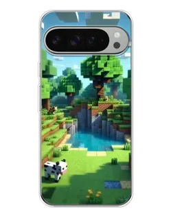 Чохол для Google Pixel 9 Pro XL з картинкою «Minecraft літній день»
