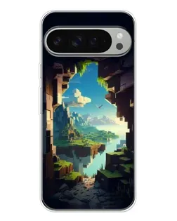 Чохол для Google Pixel 9 Pro XL з картинкою «Вид з печери»