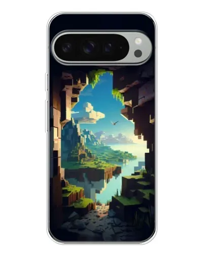Чохол для Google Pixel 9 Pro XL з картинкою «Вид з печери»
