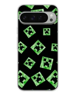 Чохол для Google Pixel 9 Pro XL з картинкою «Паттерн з кріперами»