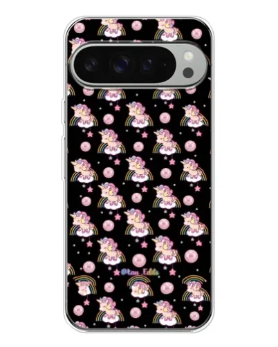Чохол для Google Pixel 9 Pro XL з картинкою «Magic Unicorn паттерн»