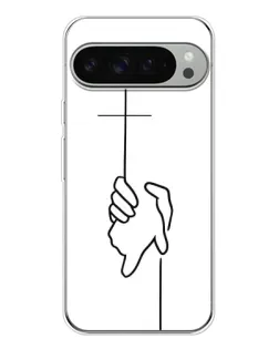 Чохол для Google Pixel 9 Pro XL з картинкою «Рука тримає»