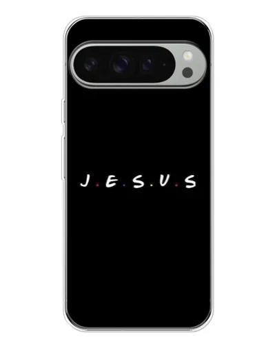 Чохол для Google Pixel 9 Pro XL з картинкою «Крапки віри J.E.S.U.S.»