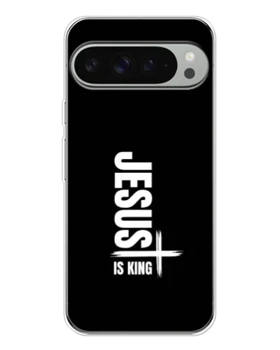 Чохол для Google Pixel 9 Pro XL з картинкою «Вертикаль віри Jesus»
