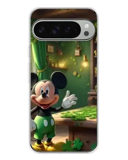 Чохол для Google Pixel 9 Pro XL з картинкою «Міккі в майстерні»