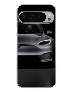 Чохол для Google Pixel 9 Pro XL з картинкою «Tesla Model S Look»
