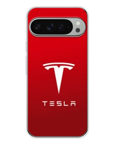Чохол для Google Pixel 9 Pro XL з картинкою «Tesla Red Classic»