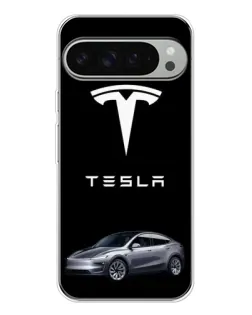 Чохол для Google Pixel 9 Pro XL з картинкою «Tesla Model Y»
