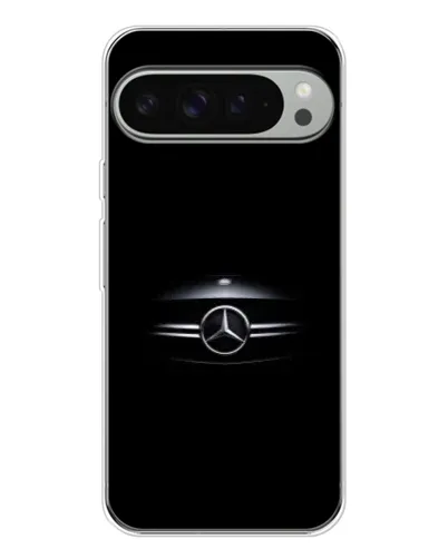 Чехол для Google Pixel 9 Pro XL с картинкой «Mercedes — абстрактные линии»
