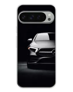 Чехол для Google Pixel 9 Pro XL с картинкой «Свет фар Mercedes»