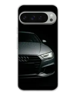 Чехол для Google Pixel 9 Pro XL с картинкой «Audi — детализация кузова»