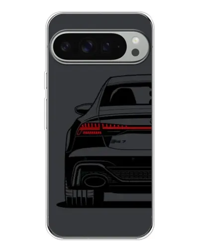 Чехол для Google Pixel 9 Pro XL с картинкой «Задняя часть Audi — арт»