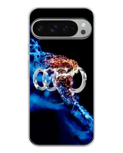 Чехол для Google Pixel 9 Pro XL с картинкой «Энергия лого Audi»