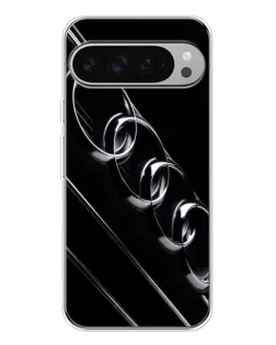 Чехол для Google Pixel 9 Pro XL с картинкой «Audi — абстрактные кольца»
