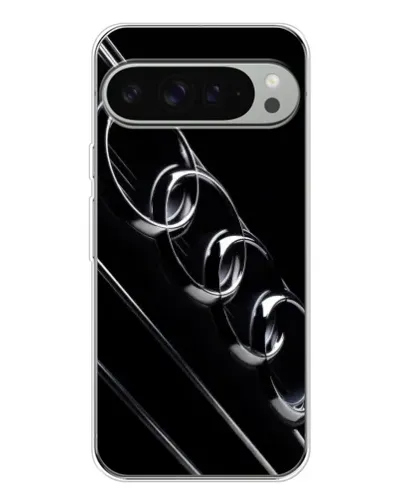 Чехол для Google Pixel 9 Pro XL с картинкой «Audi — абстрактные кольца»