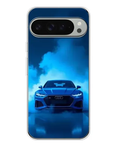 Чехол для Google Pixel 9 Pro XL с картинкой «Audi — голубая энергия»