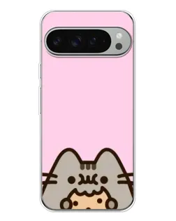 Чохол для Google Pixel 9 Pro XL з картинкою «Pusheen та печиво»