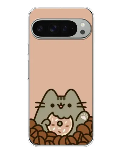 Чохол для Google Pixel 9 Pro XL з картинкою «Кавовий Пушин»