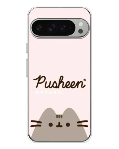 Чохол для Google Pixel 9 Pro XL з картинкою «Pusheen логотип»