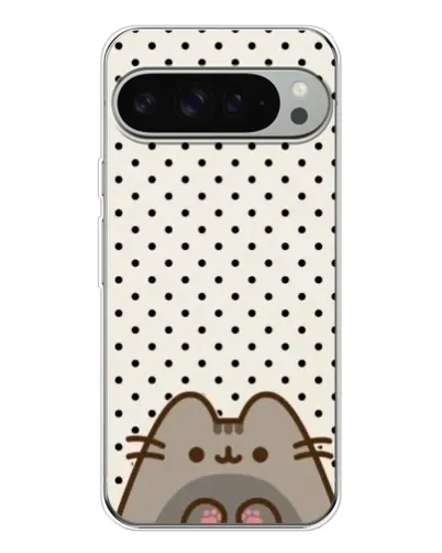 Чехол для Google Pixel 9 Pro XL с картинкой «Пушин в горошек»