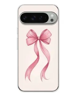 Чехол для Google Pixel 9 Pro XL с картинкой «Розовый бант»