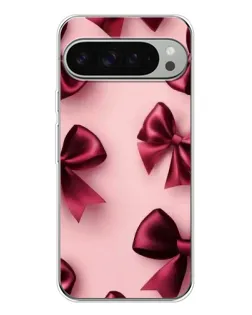 Чохол для Google Pixel 9 Pro XL з картинкою «Бордовий атлас»