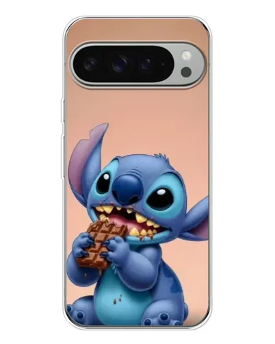 Чохол для Google Pixel 9 Pro XL з картинкою «Стіч їсть шоколад»