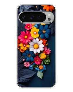 Чохол для Google Pixel 9 Pro XL з картинкою «Квіткова феєрія»