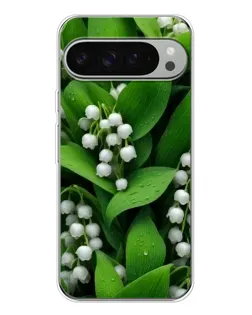 Чохол для Google Pixel 9 Pro XL з картинкою «Конвалії в зелені»