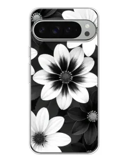Чохол для Google Pixel 9 Pro XL з картинкою «Монохромні айстри»