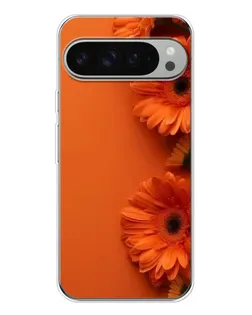 Чохол для Google Pixel 9 Pro XL з картинкою «Помаранчеві гербери»
