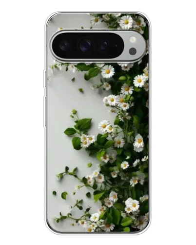 Чохол для Google Pixel 9 Pro XL з картинкою «Гілка дрібних білих квітів»