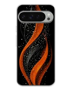 Чохол для Google Pixel 9 Pro XL з картинкою «Вогняна зоряна хвиля»