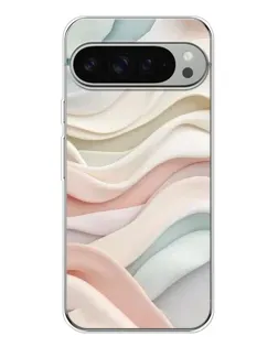 Чохол для Google Pixel 9 Pro XL з картинкою «Пастельні ніжні хвилі»